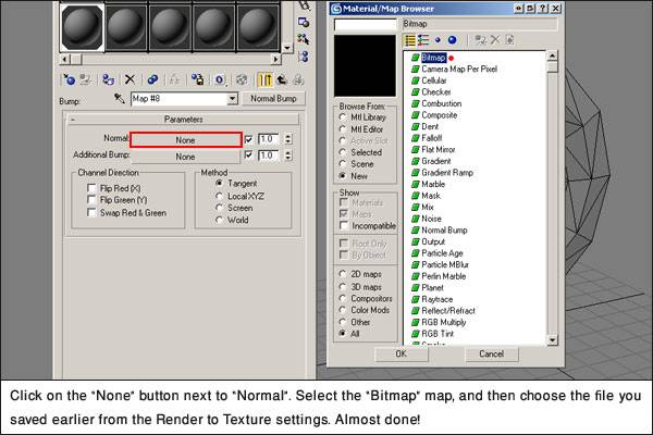 CGCHAT - Normal-Mapping in 3dsmax 7 - It's easy!
